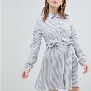 Lost Ink Petite Shirt Dress